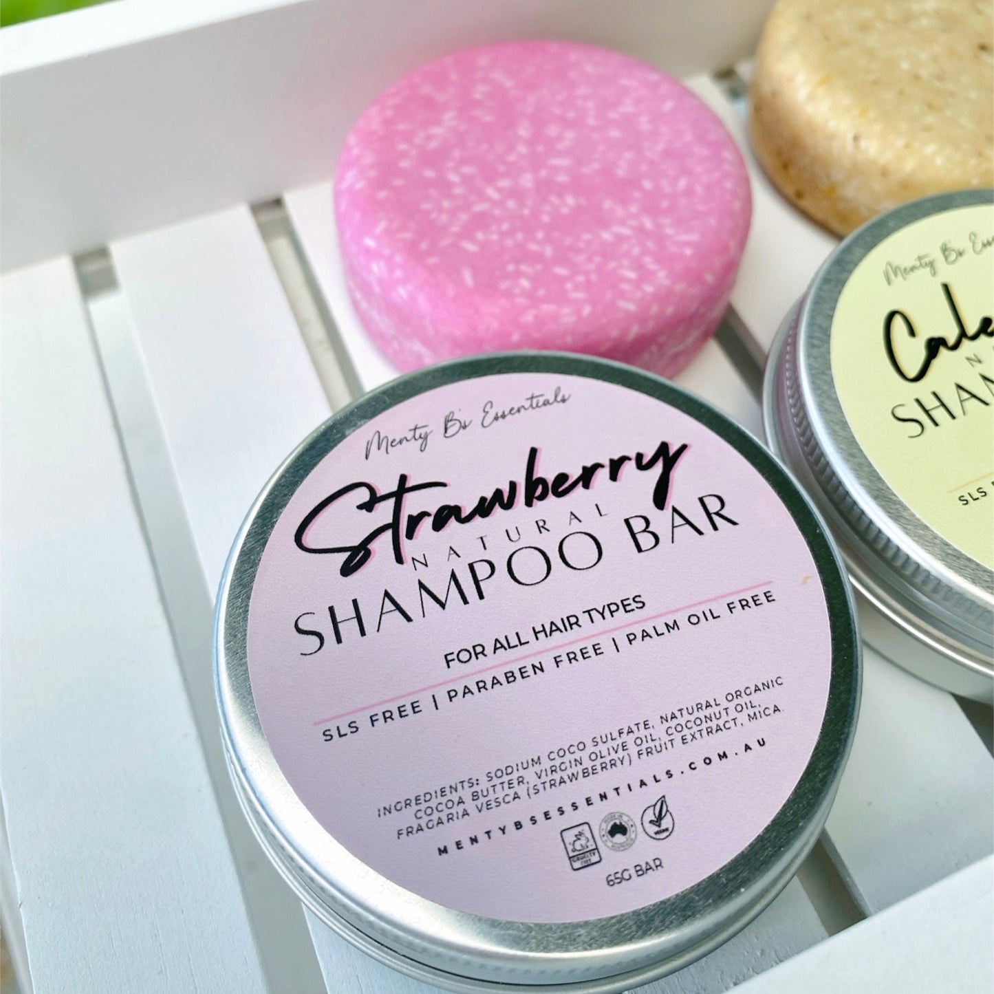 Strawberry Shampoo Bar