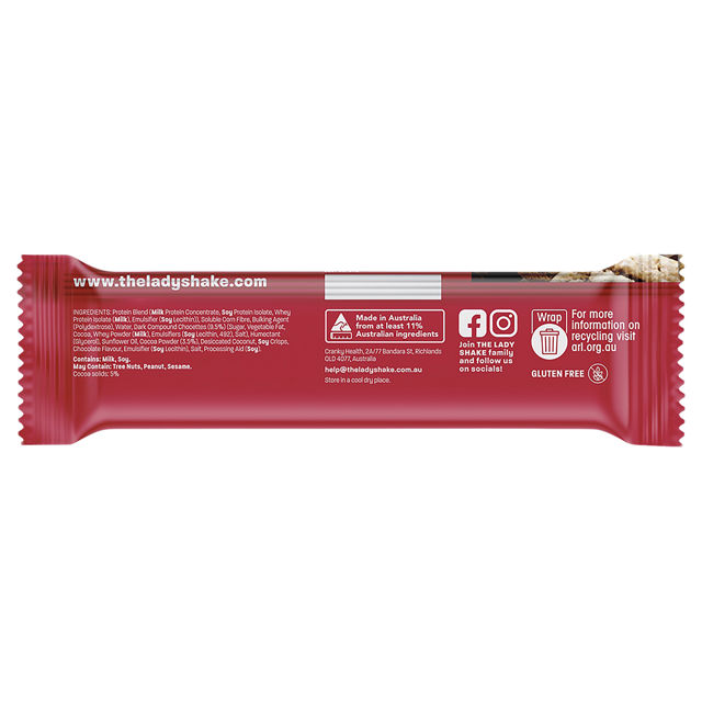 The Lady Bar Chunky Choc 50g (GF)