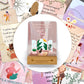Daily Reminder Affirmation Cards with Wooden Stand (Self-Love Edition) - Menty B's Essentials